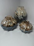 Leopard Brown Vase Set