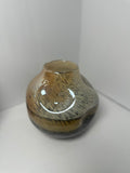 Tiger's Eye Glass Vase Set