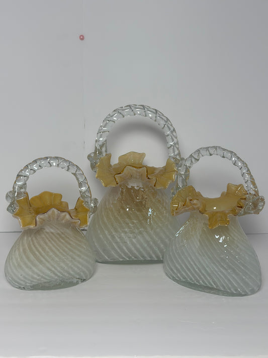 Shooting Star Handbag Glass Vase Set
