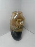 Tiger's Eye Glass Vase Set