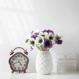 Artificial Senquan Single Head Camellia, Pack of 6