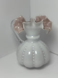 Bianca Egg Glass Vase Pitcher Set