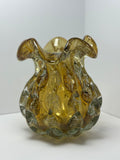 Gold Volcano Glass Vase Set