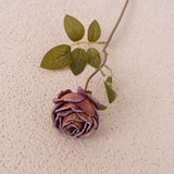 Artificial Dry Burnt Roses, Pack of 6