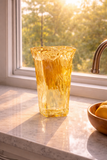 Thunder and Lightning Glass Vase