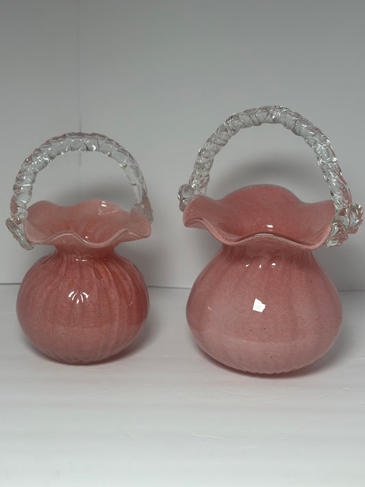 Watermelon Clutch Handbag Glass Vase Set