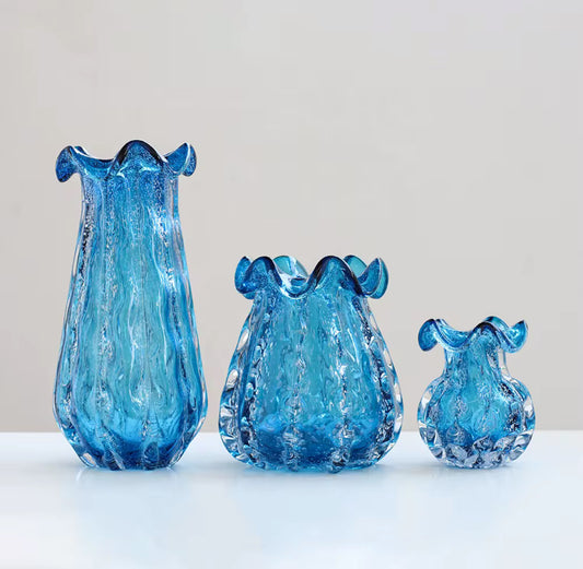 Mykonos Glass Vase Set