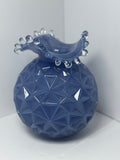 Pineapple Amethyst Shaped Glass Vase Set