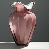 Atticus Pink Glass Vase Set