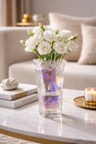 Thunder and Lightning Glass Vase