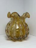 Gold Volcano Glass Vase Set