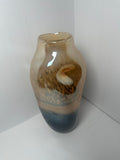 Tiger's Eye Glass Vase Set