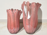Halo Pink Glass Vase Set
