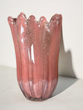 Halo Pink Glass Vase Set