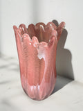 Halo Pink Glass Vase Set