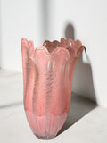 Halo Pink Glass Vase Set