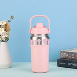 Stainless Blush Steel Mug