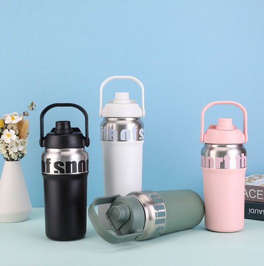 Stainless Blush Steel Mug