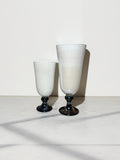 Ivory Wedding Duo Ceramic Vase Set