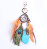 Keychain Brown Dream Catcher