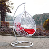 Hanging Chair with Pillow White