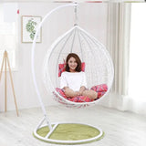 Hanging Chair with Pillow White