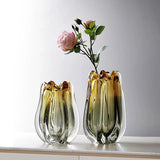 Sunset Midnight Glass Vase Set