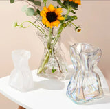 Air Pouch Glass Vase Set