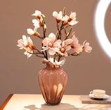 Atticus Pink Glass Vase Set