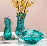 Aqua’s Aquarium Glass Vase Set with Fruit Bowl