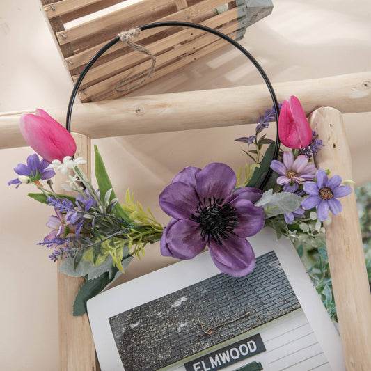 Tulip Chrysanthemum Wreath