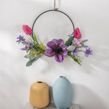 Tulip Chrysanthemum Wreath