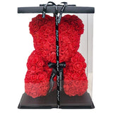 Handmade Rose Teddy Bear