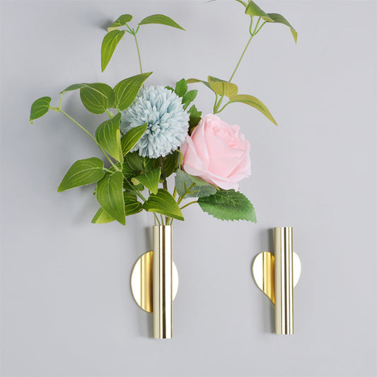 Wall Hanger Gold Vase