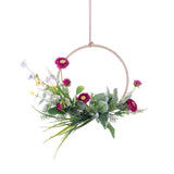 Orchid Garland Wreath