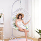 Hanging Chair with Pillow White