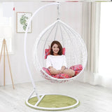 Hanging Chair with Pillow White