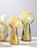 Traditional Art Glass Vase Set of 5