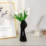 Dalmatian Ceramic Hands Vase