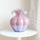 Purple Octopus Glass Vase Set