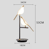 Acrylic Hummingbird Duo Desk Lamp