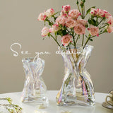 Air Pouch Glass Vase Set