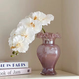 Heart Plush Glass Vase