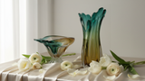 Yanacocha Botanica Glass Vase Set With Fruit Bowl