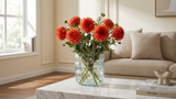 Handbag Clear Glass Vase