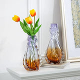 Gaia Quadruplets Glass Vase Set With Fruit Bowl