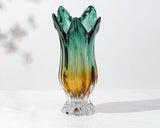 Athena's Gown Glass Vase Set With Fruit Bowl