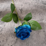 Artificial Flannelette Pearl Rose, Pack of 5