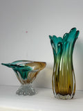 Yanacocha Botanica Glass Vase Set With Fruit Bowl