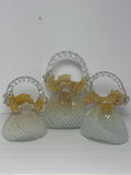 Shooting Star Handbag Glass Vase Set
